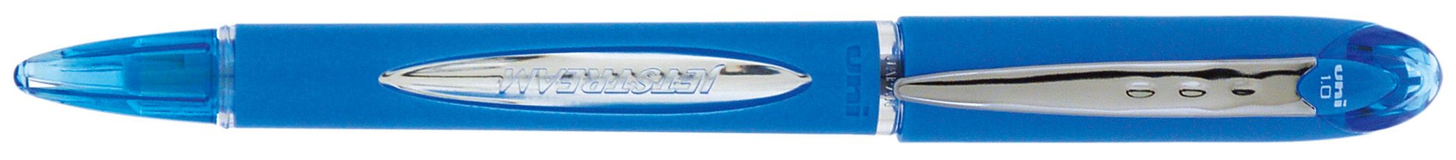 Химикалка Uniball Jetstream – Светлосин, 1.0 mm