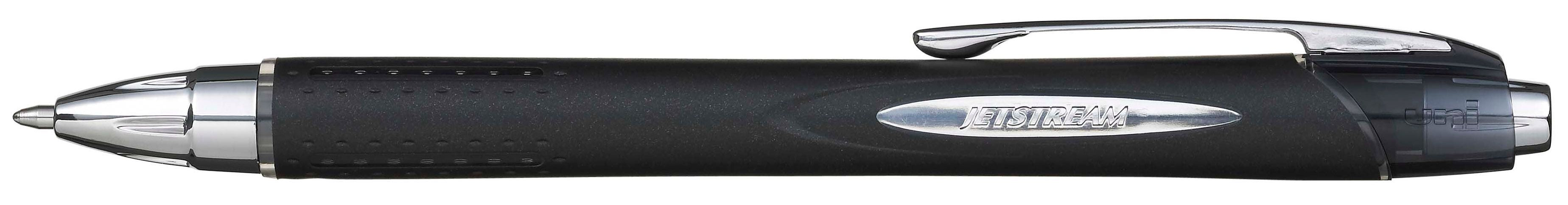 Автоматична химикалка Uniball Jetstream – Черен, 1.0 mm RT
