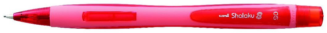Автоматичен молив Uniball Shalaku S – Червен, 0.5 mm