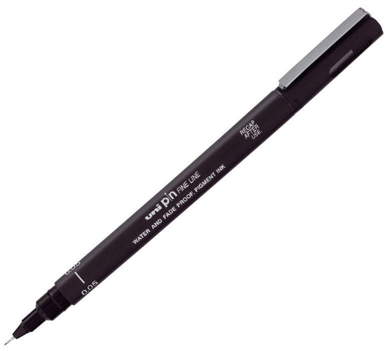 Тънкописец Uniball Pin Fine – Черен, 0.1 mm