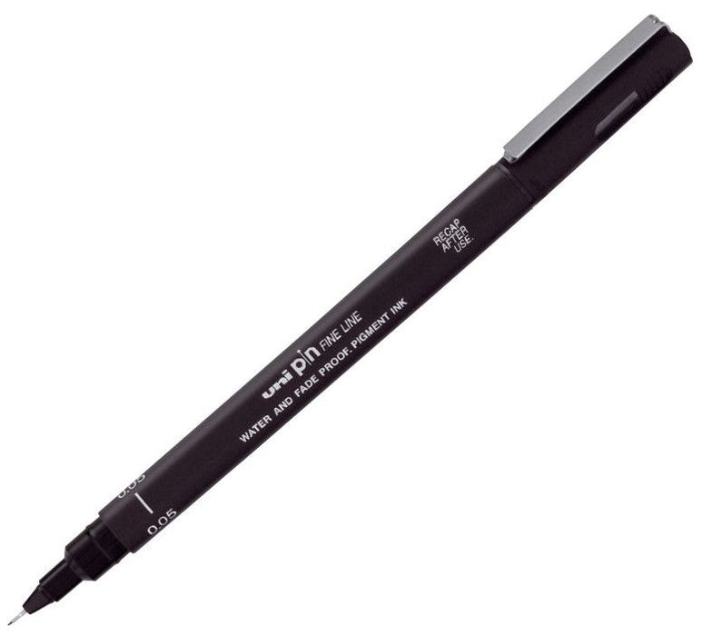 Тънкописец Uniball Pin Fine – Черен, 0.3 mm