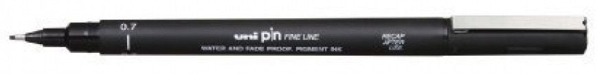 Тънкописец Uniball Pin Fine – Черен, 0.7 mm