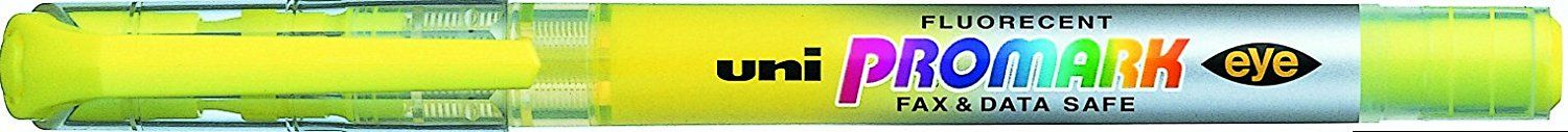Текст маркер Uniball Promark Eye – Жълт