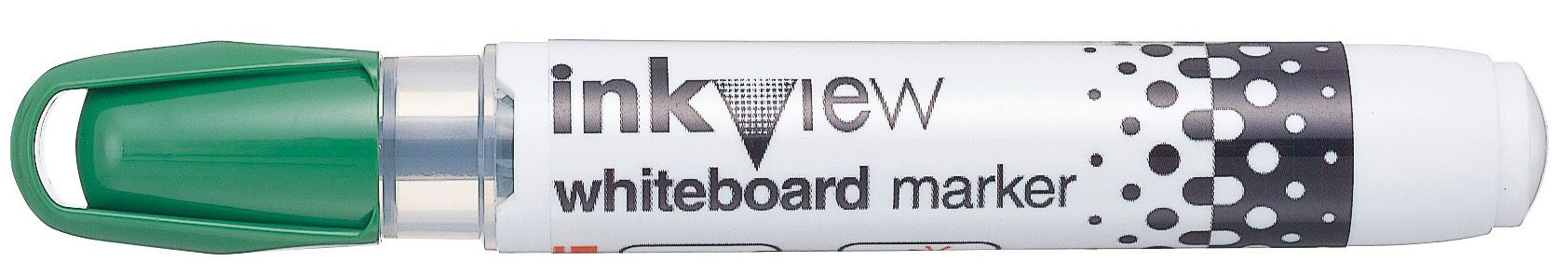 Маркер за бяла дъска Uniball Inkview на водна основа – Зелен