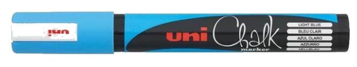 Маркер тебешир Uniball – Син