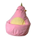 Unicorn pink XL 130 x 90 cm Пуф за чанта Sako