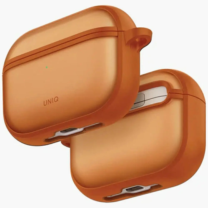 Уникален калъф Veren за AirPods Pro 3 - оранжев