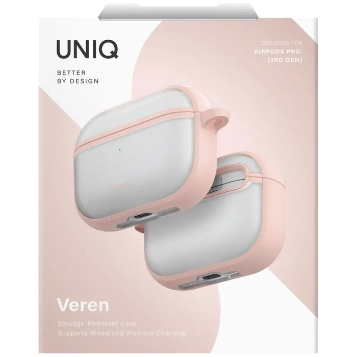 Уникален калъф Veren за AirPods Pro 3 - розов