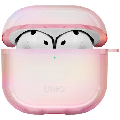 Уникален калъф Iridescia AirPods 4 Hang Case - Holo Pink