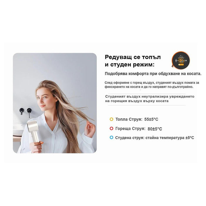 Сешоар UNIORANGE H9 PRO БЯЛ 1600.00 W, БЯЛ