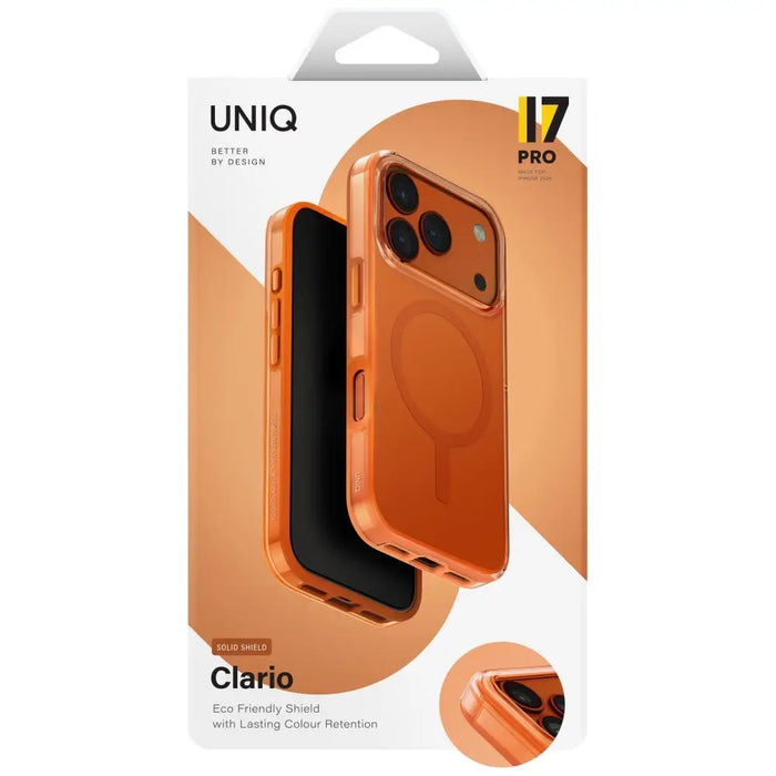 Uniq Clario Magclick калъф за зареждане за iPhone 17 Pro