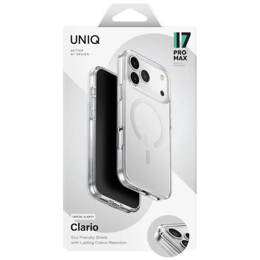 Uniq Clario Magclick калъф за зареждане за iPhone 17 Pro