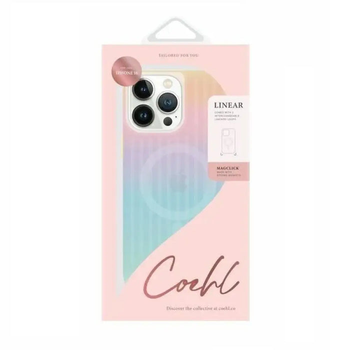 Uniq Coehl Linear Magnetic Charging Case за iPhone 16