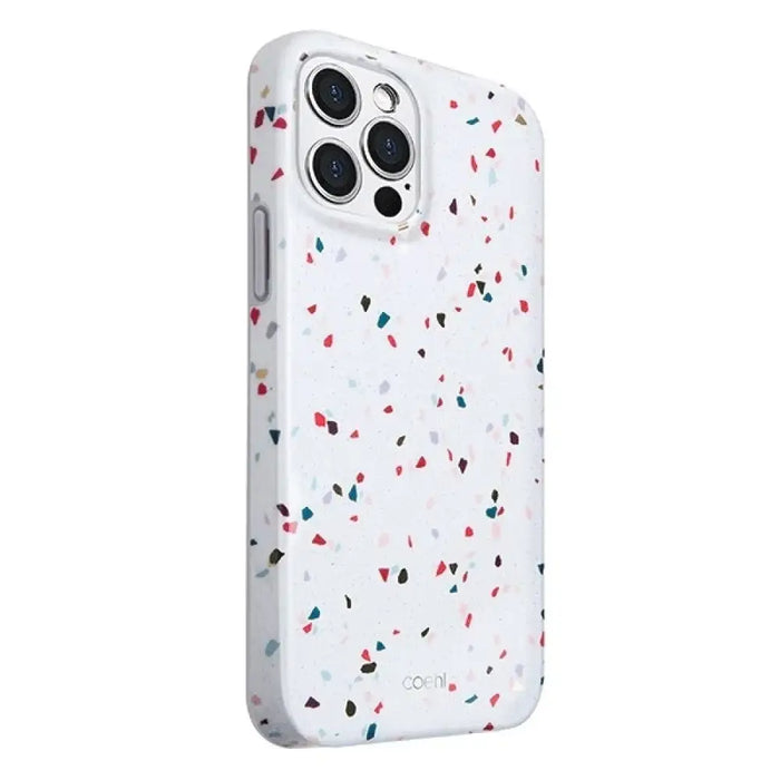 Uniq Coehl Terrazzo Case за iPhone 12 / 12 Pro 6.1’’ - Бял