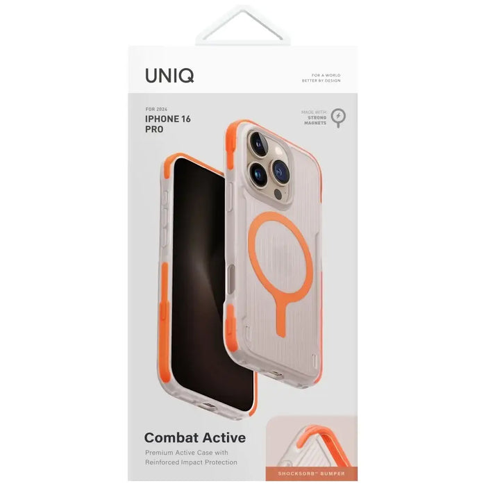 Uniq Combat Active Magclick Charging Case за iPhone 16 Pro