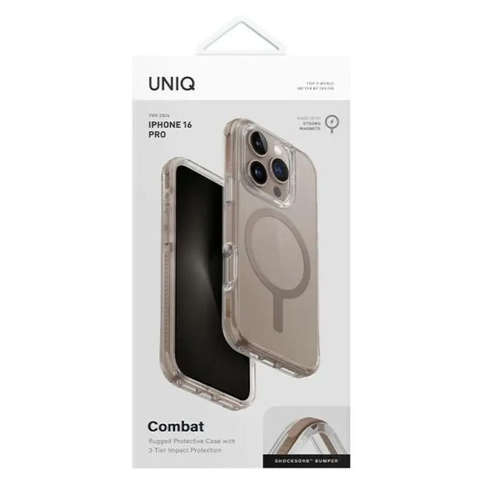 Uniq Combat iPhone 16 Pro 6.3’’ Magclick Калъф за зареждане