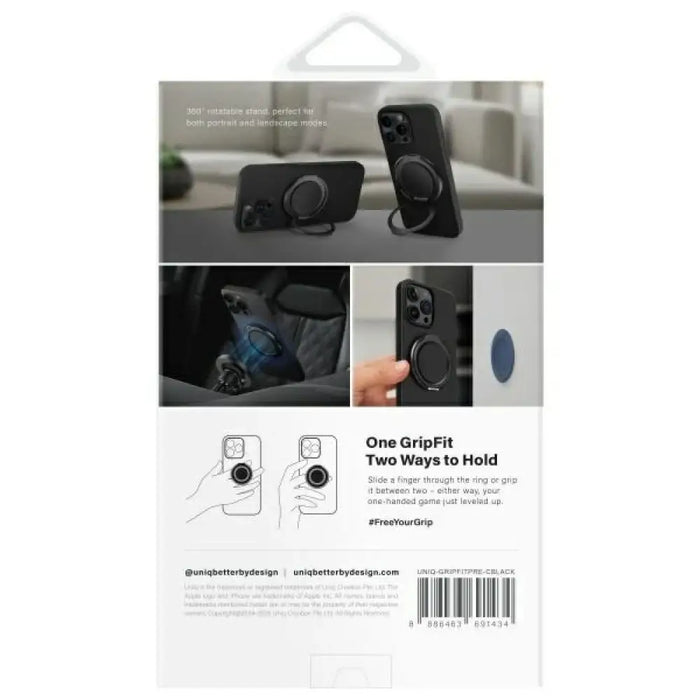 Uniq Gripfit Premium 360 Magnetic Mount&Kickstand Magnetic