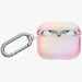 Uniq Iridescia калъф за AirPods Pro 3 - прозрачен розов