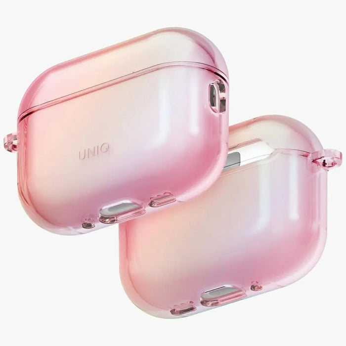 Uniq Iridescia калъф за AirPods Pro 3 - прозрачен розов