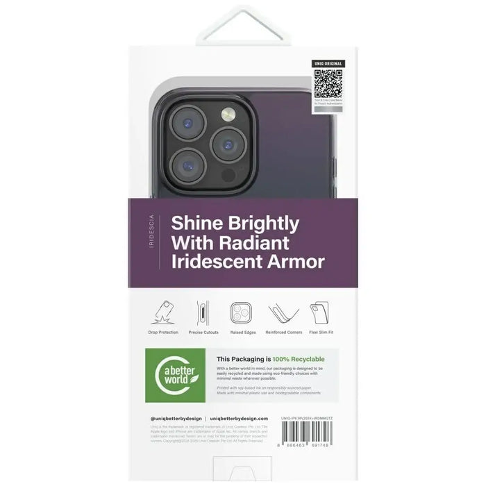 Uniq Iridescia Magclick Charging Case за iPhone 16 Pro Max