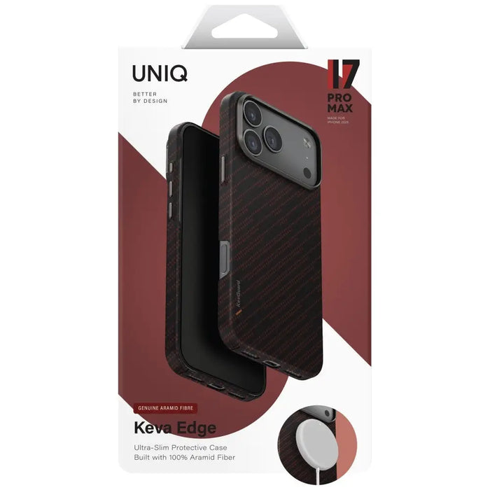 Uniq Keva EDGE Magclick калъф за зареждане за iPhone 17 Pro