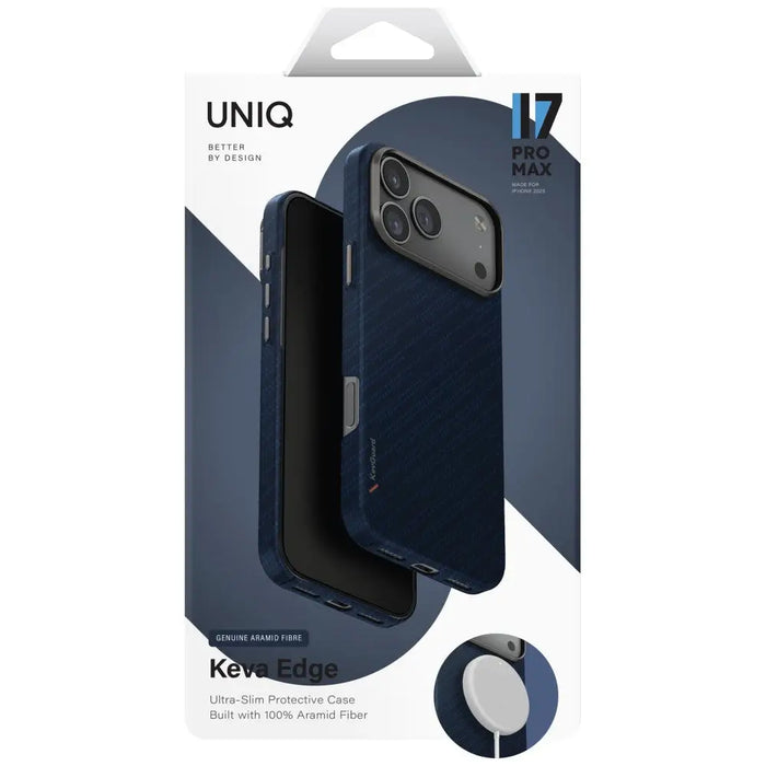 Uniq Keva EDGE Magclick калъф за зареждане за iPhone 17 Pro