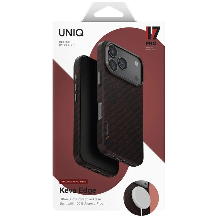 Uniq Keva EDGE Magclick калъф за зареждане за iPhone 17 Pro