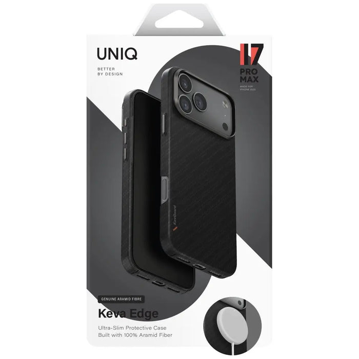 Uniq Keva EDGE Magclick калъф за зареждане за iPhone 17 Pro