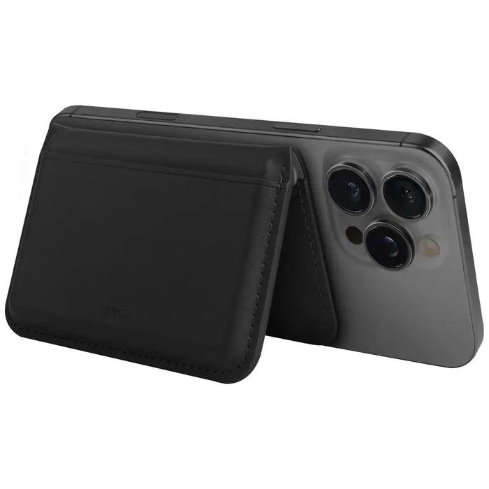 Uniq Lyden DS RFID магнитен портфейл със стойка за телефон