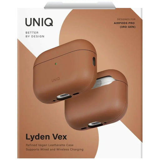 Uniq Lyden Vex калъф за AirPods Pro 3 - кафяв