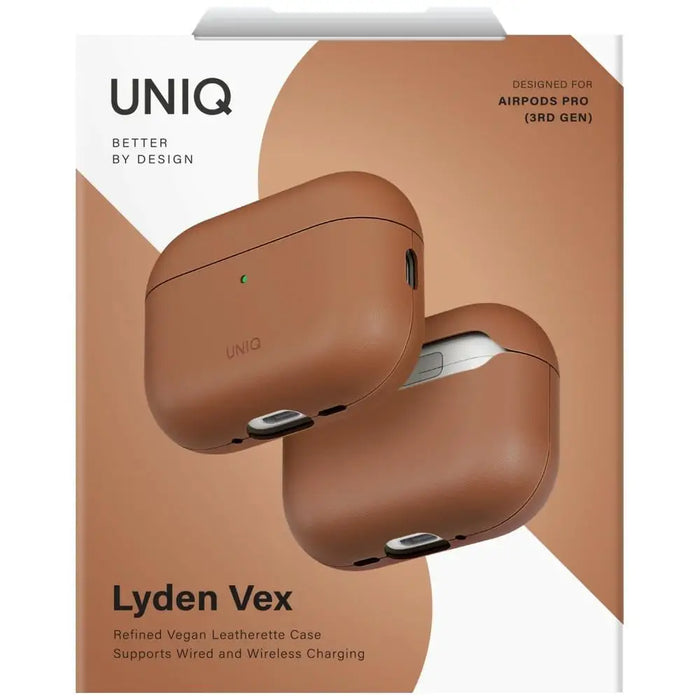 Uniq Lyden Vex калъф за AirPods Pro 3 - кафяв