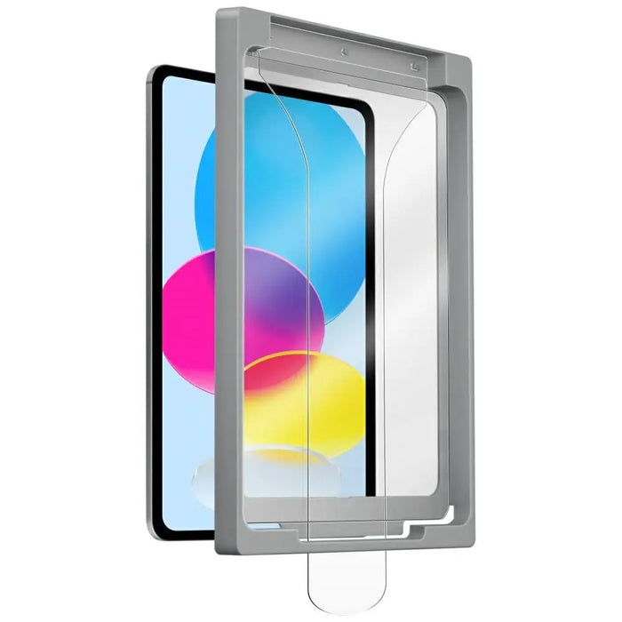 Uniq Optix Clear Exofit закалено стъкло с апликатор за iPad