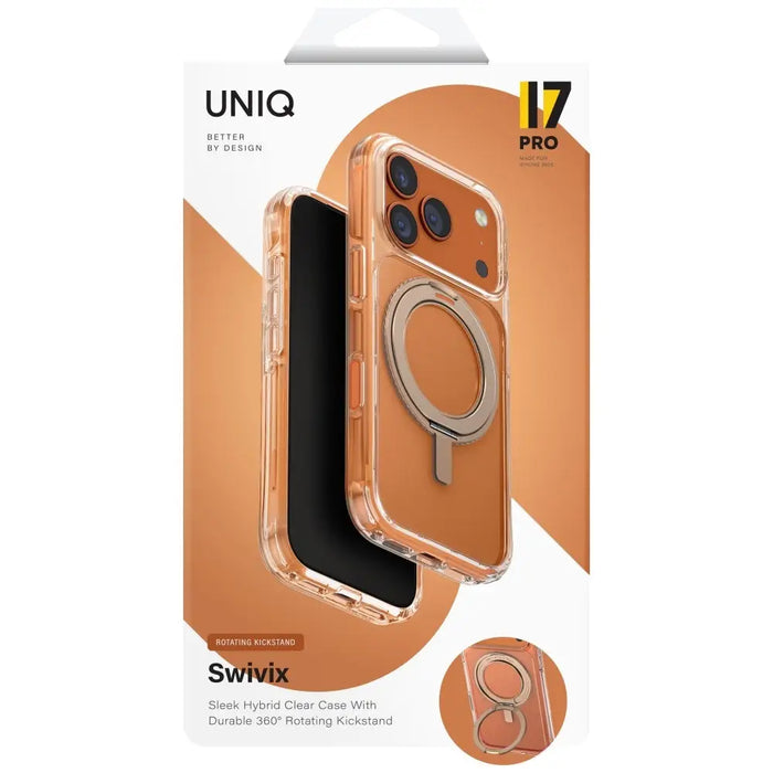 Uniq Swivix Въртяща се стойка на 360 градуса за iPhone 17