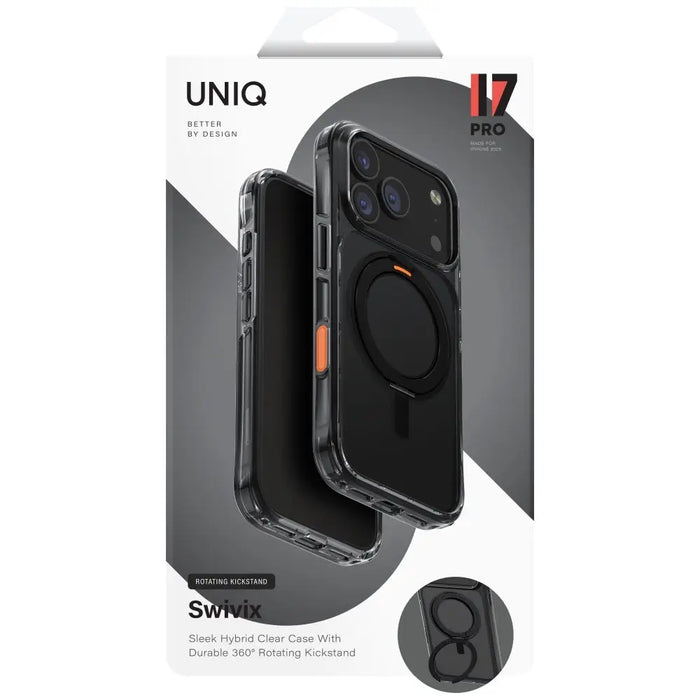 Uniq Swivix Въртяща се стойка на 360 градуса за iPhone 17