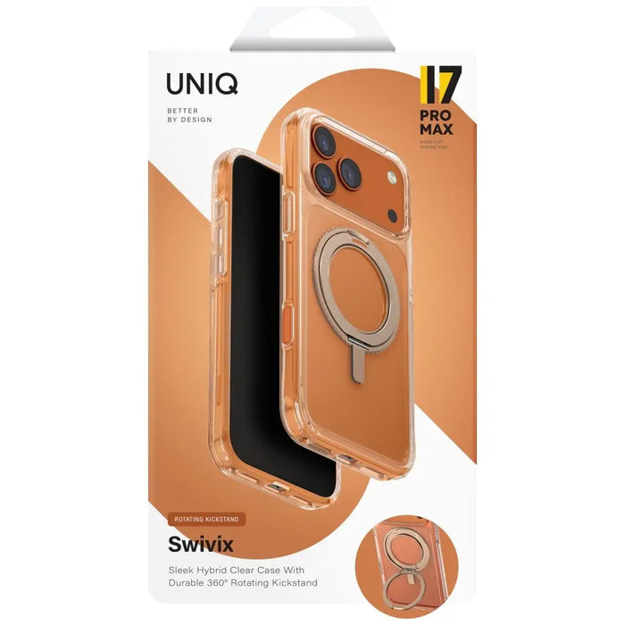 Uniq Swivix Въртяща се стойка на 360 градуса за iPhone 17