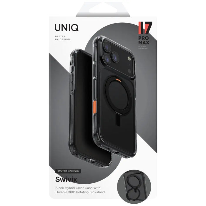 Uniq Swivix Въртяща се стойка на 360 градуса за iPhone 17