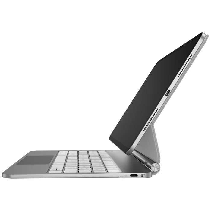 Uniq Venno Pro Magnetic Smart Case с клавиатура за iPad Air 10.9" (2020/2022) / Pro 11" (2021/2022) / Air 11" (2024/2025/2026) - бял