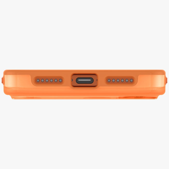 Uniq Clario Magclick калъф за зареждане за iPhone 17 Pro Max - оранжев