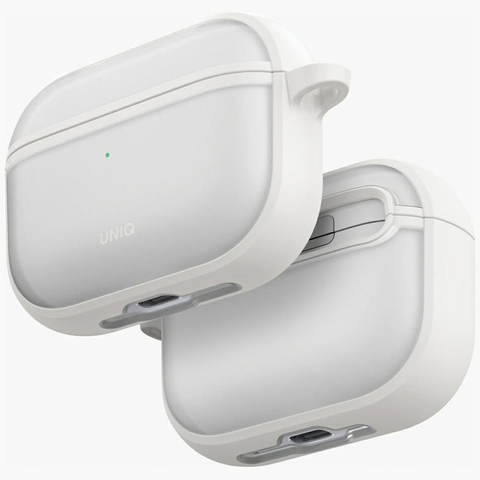 Уникален калъф Veren за AirPods Pro 3 - бял