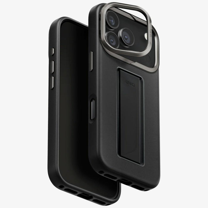 Uniq Heldro Pro Magclick калъф за зареждане за iPhone 17 Pro - черен