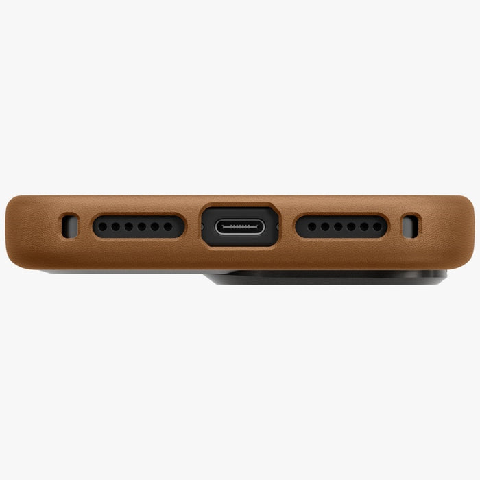 Uniq Heldro Pro Magclick калъф за зареждане за iPhone 17 Pro Max - кафяв