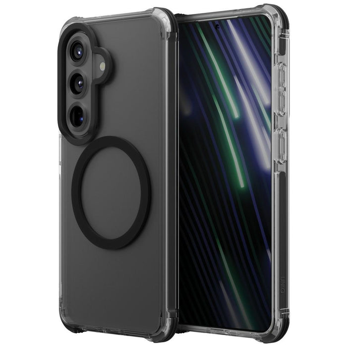 Калъф Uniq Combat за Samsung Galaxy S26 с магнезиево зареждане - черен