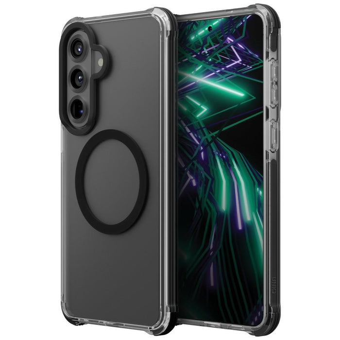 Калъф Uniq Combat за Samsung Galaxy S26+ с магнезиево зареждане - черен