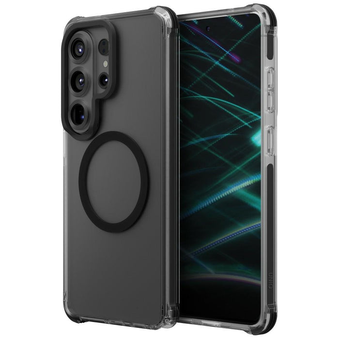 Калъф Uniq Combat за Samsung Galaxy S26 Ultra с магнезиево зареждане - черен