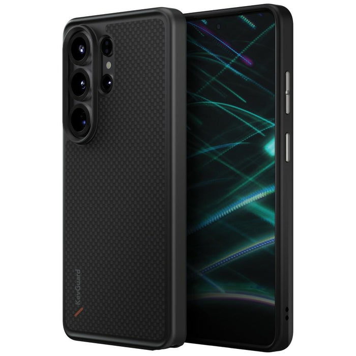 Уникален калъф Keva за Samsung Galaxy S26 Ultra с Magclick зареждане - черен