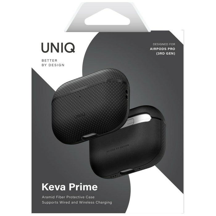 Uniq Keva Prime калъф за AirPods Pro 3 - черен