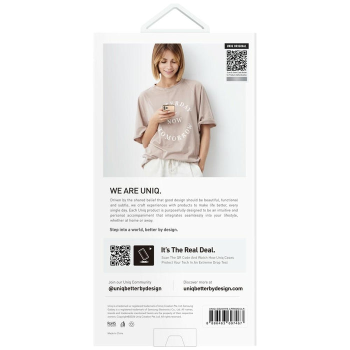Кейс Uniq LifePro Xtreme за Samsung Galaxy S26 с Magclick зареждане - прозрачен