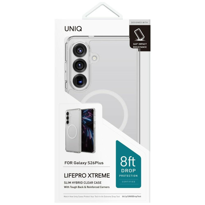 Uniq LifePro Xtreme калъф за Samsung Galaxy S26+ с Magclick зареждане - прозрачен