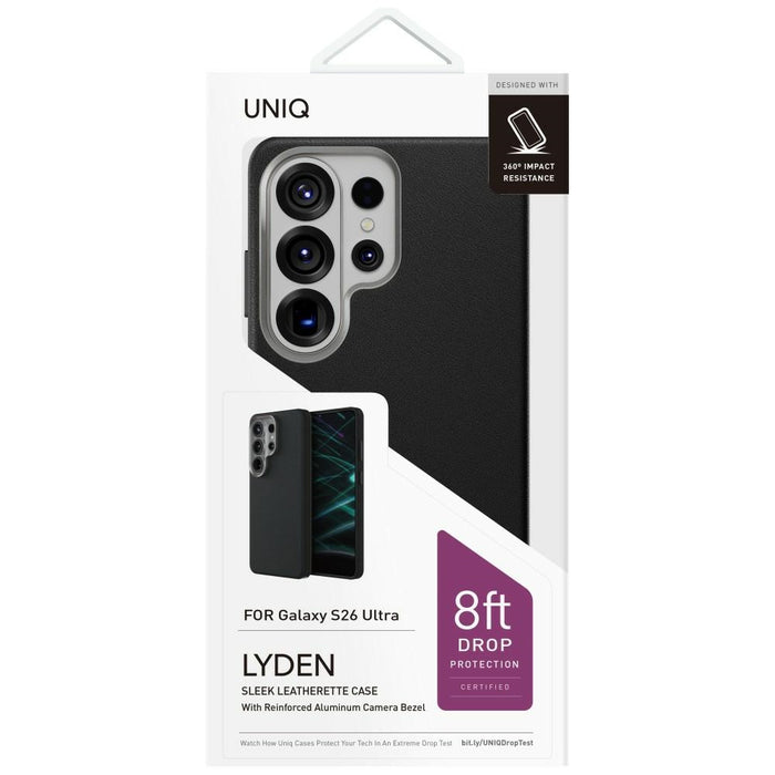 Калъф Uniq Lyden за Samsung Galaxy S26 Ultra с Magclick зареждане - черен