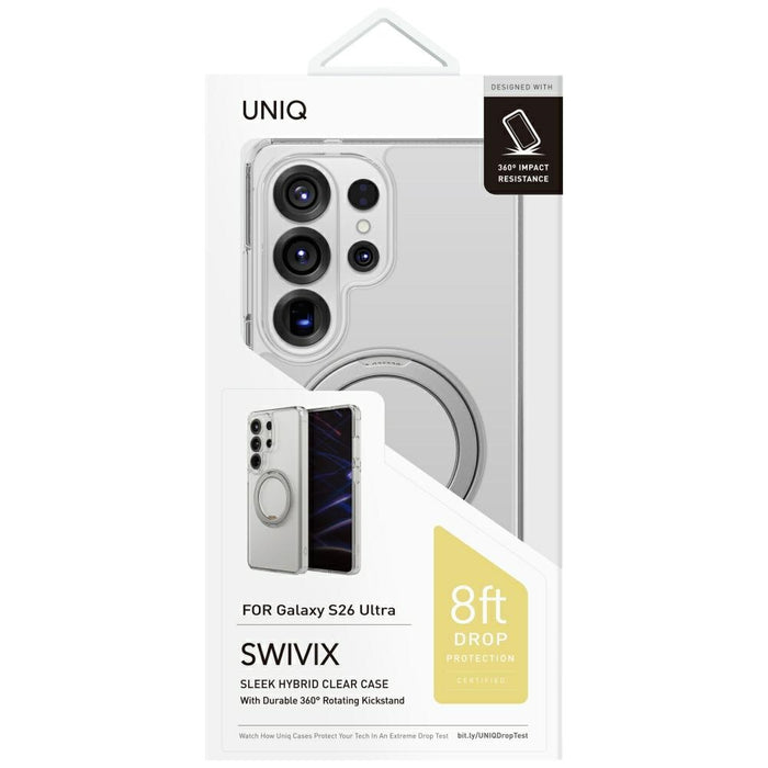 Uniq Swivix калъф за Samsung Galaxy S26 Ultra - прозрачен